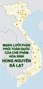 Mạng lưới đại lý của Chế Phẩm Hùng Nguyễn